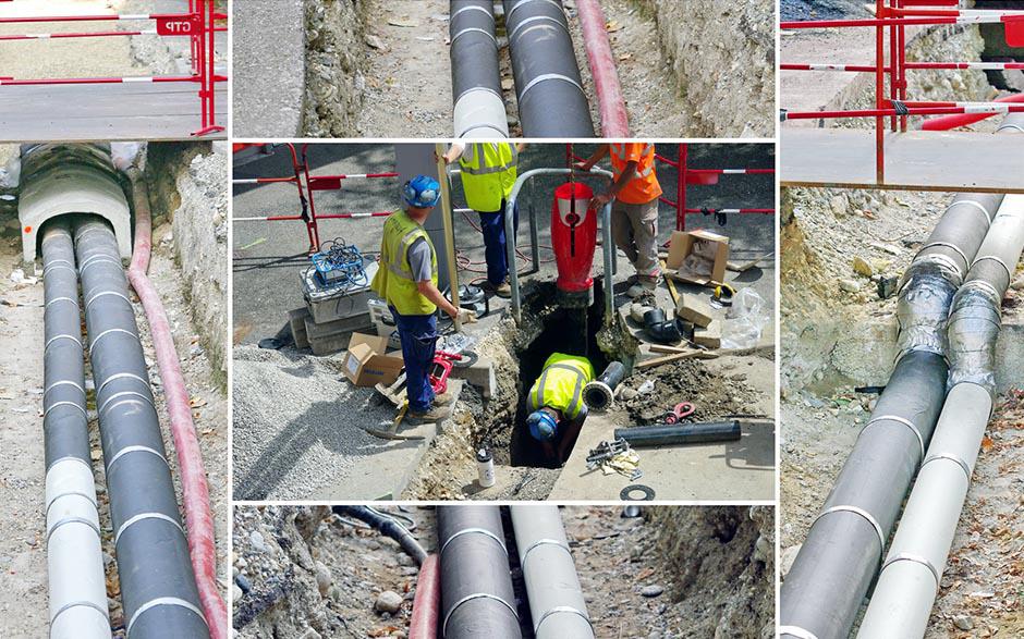 canalisation egout Villeneuve-le-Roi