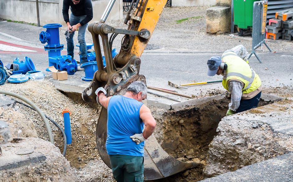travaux assainissement prix Ézanville